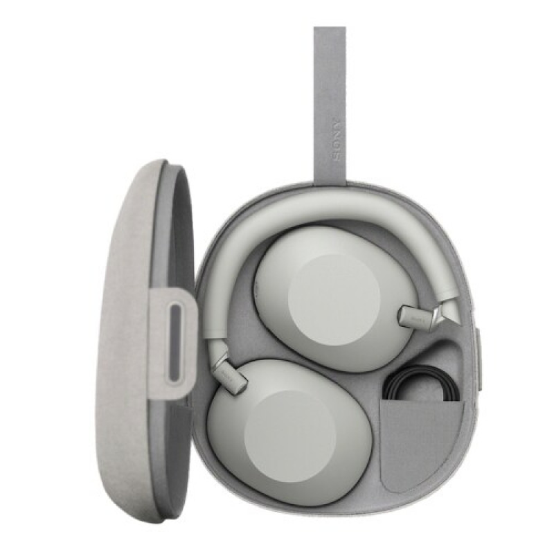 Sony WH-1000XM6 kabellose Kopfhörer mit Geräuschunterdrückung, Bluetooth, Platinsilber, B-Ware (beschädigte Verpackung)