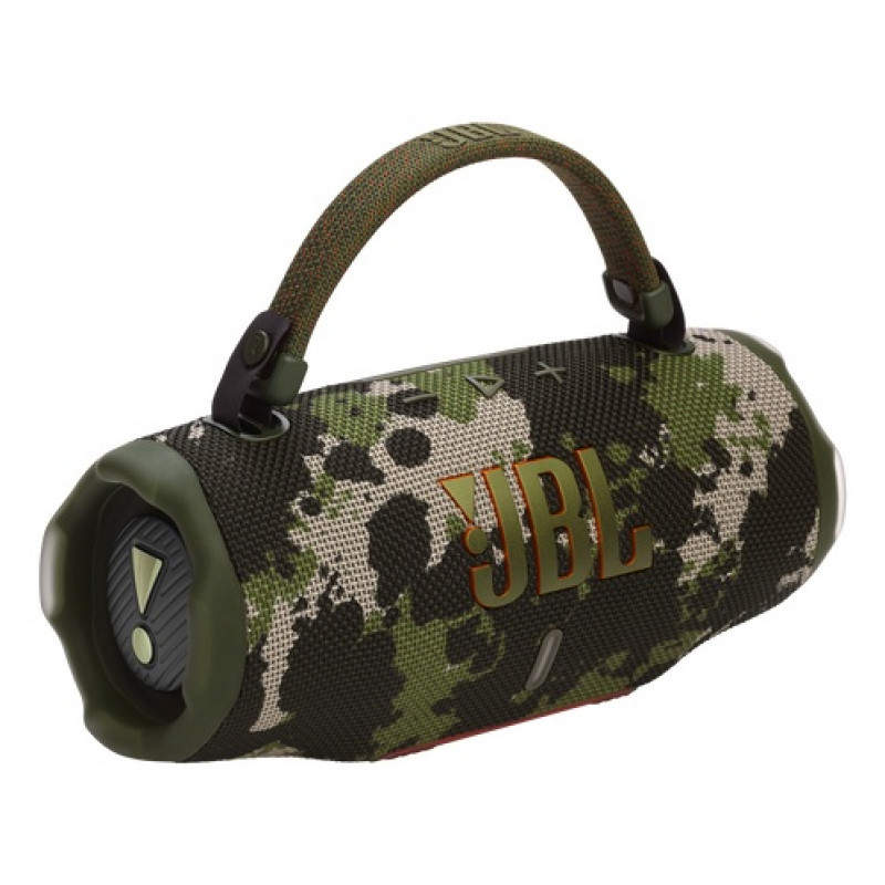 JBL Charge 6 tragbarer Bluetooth-Lautsprecher, Squad (Camouflage)