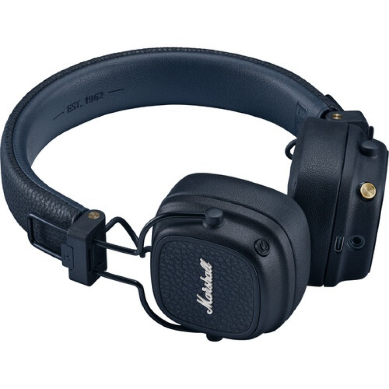 Marshall Major V kabellose Kopfhörer, Bluetooth 5.3, Midnight Blue