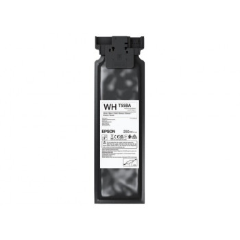 Epson UltraChrome DG2 T55BA C13T55BA00 Tintenpatrone, 250 ml, weiß