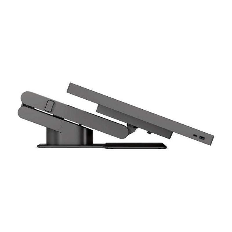 Alogic 34A3KPDTMBLK 34-Zoll-Ultrawide-QHD-3K-Monitor mit Dock