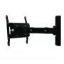 B-Tech BT7514/PB Wandhalterung für Flachbildschirme mit einem Arm (VESA 200), Klavierlack-Schwarz
