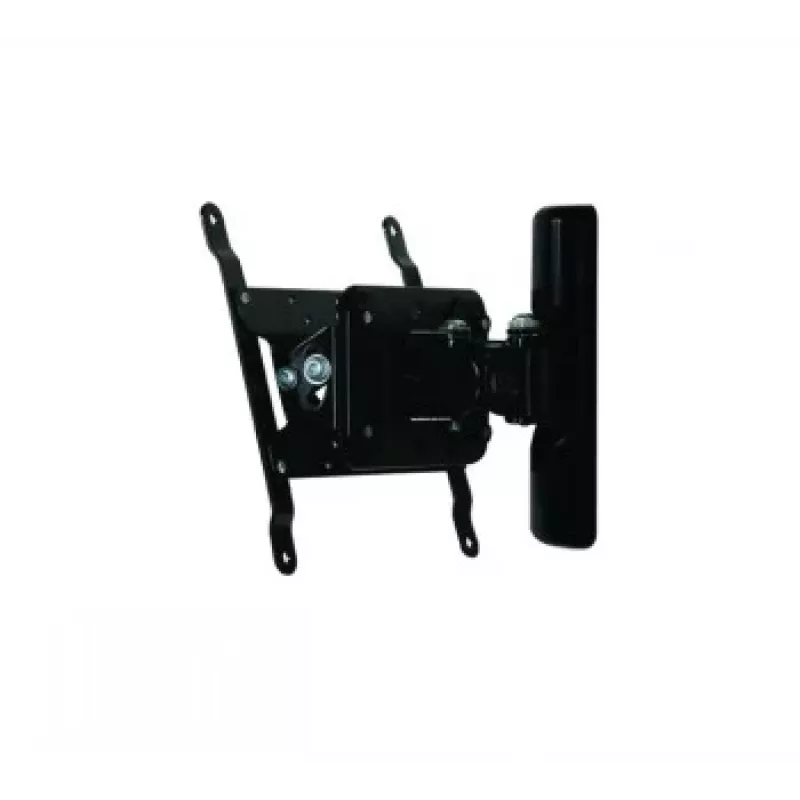 B-Tech BT7514/PB Wandhalterung für Flachbildschirme mit einem Arm (VESA 200), Klavierlack-Schwarz
