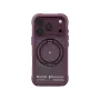 Skinarma Atlas Hülle mit MagSafe und drehbarem Aufsteller für iPhone 18 Pro / 17 Pro, bordeaux