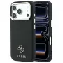 Guess Saffiano Small 4G & Classic Logo MagSafe Hülle für iPhone 18 Pro / 17 Pro, schwarz