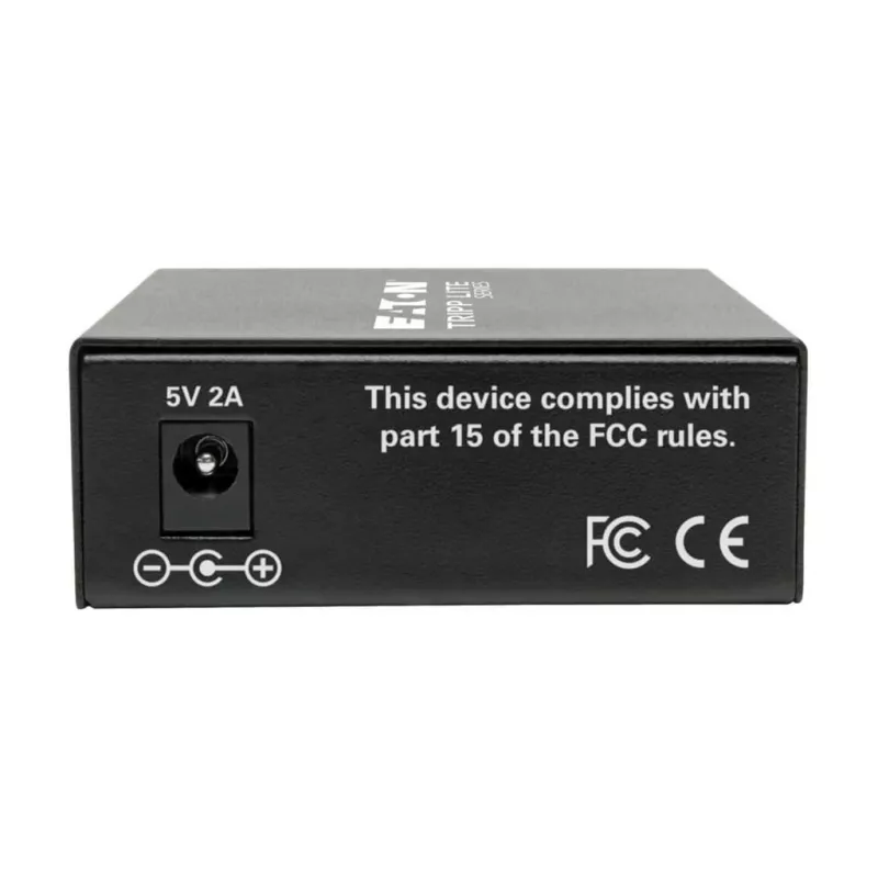 Tripp Lite N785-INT-SC-SM Gigabit-Singlemode-Glasfaser-zu-Ethernet-Medienkonverter, 10/100/1000, SC, 1310 nm, 20 km