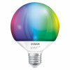 Osram SMART+ MATTER Multicolor Classic Globe 95 100 Smart-Lampe, E27, 14 W, RGBW, Wi-Fi