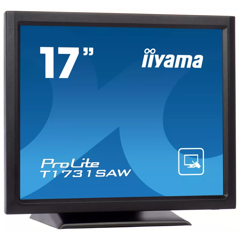 iiyama ProLite T1731SAW-B1 Touchmonitor, 43,2 cm (17 Zoll), 1280x1024, schwarz