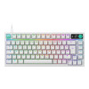 Logitech G316 X 75 mechanische Gaming-Tastatur, taktil, weiß, US International