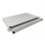 Alantec FOP-1U-12SCD-S 12xSC-Duplex-19-Zoll-1U-Glasfaser-Verteilerfeld, ausziehbar, mit Frontblende und Montagezubehör