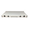 Alantec FOP-1U-12SCD-S 12xSC-Duplex-19-Zoll-1U-Glasfaser-Verteilerfeld, ausziehbar, mit Frontblende und Montagezubehör