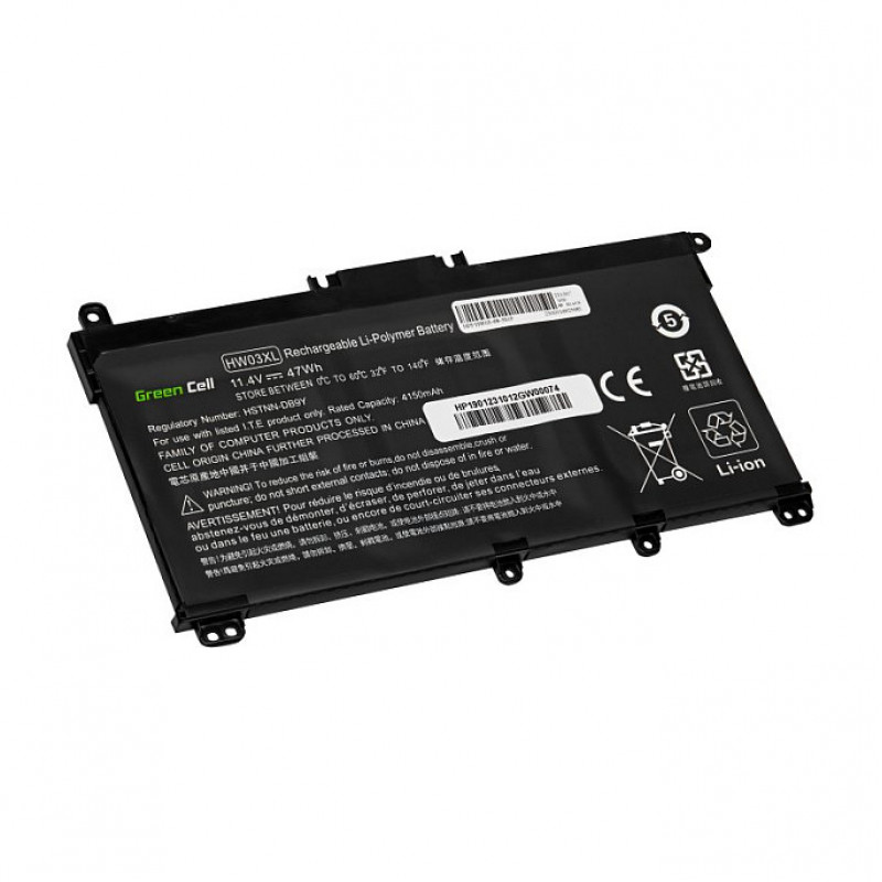 Green Cell Notebook-Akku GC-HP190 für HP, 11,4 V, 4150 mAh