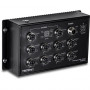 TRENDnet TI-XPG102 Industrie-Switch, EN50155, M12, Gigabit PoE+, Bahn, 10 Ports