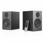 Audio Pro A28 Linkplay aktives Stereo-Lautsprechersystem mit Bassreflex, schwarz