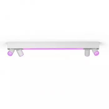 Philips Hue White & Color Ambiance Centris Spot, 4-flammig, 4200 lm, weiß