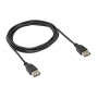 Akyga AK-USB-06 USB-2.0-Kabel, USB-A (Buchse) / USB-A (Buchse), 1,8 m, schwarz
