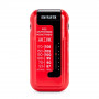 AIWA R-22RD Taschenradio mit Kopfhörern, rot