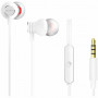 AIWA ESTM-50WT In-Ear-Stereo-Kopfhörer mit Mikrofon, weiß