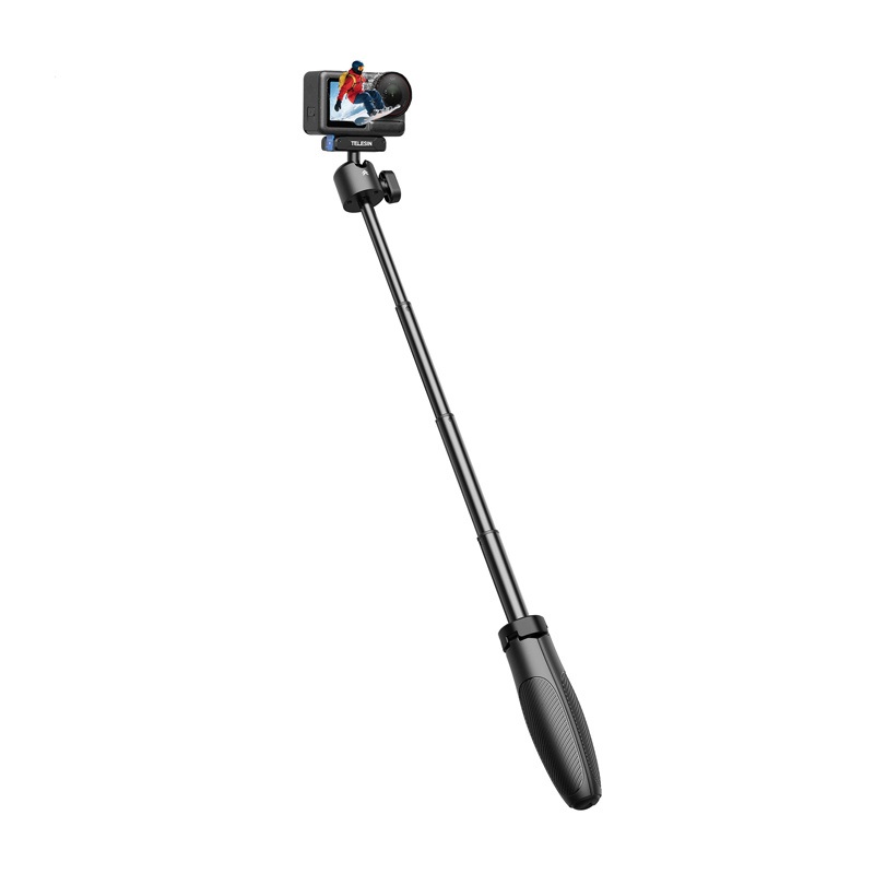 Telesin S1-MNP-13-TDJ Selfie-Stick mit Stativ für DJI Action, mit Schnellwechselhalterung