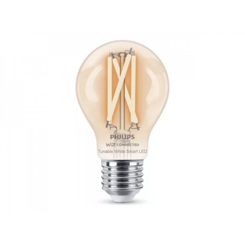 Philips Smart LED Filament A60 Lampe (2 Stück), E27, 7 W, einstellbares Weiß, Bluetooth, WLAN