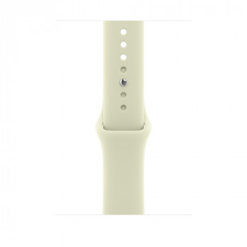 Apple MJW14ZM/A Apple Watch Sportarmband, 46 mm, Zartes Agavengrün, M/L