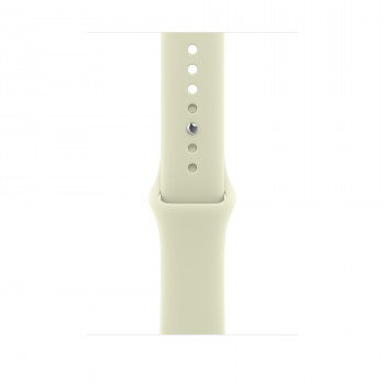 Apple MJW14ZM/A Apple Watch Sportarmband, 46 mm, Zartes Agavengrün, M/L