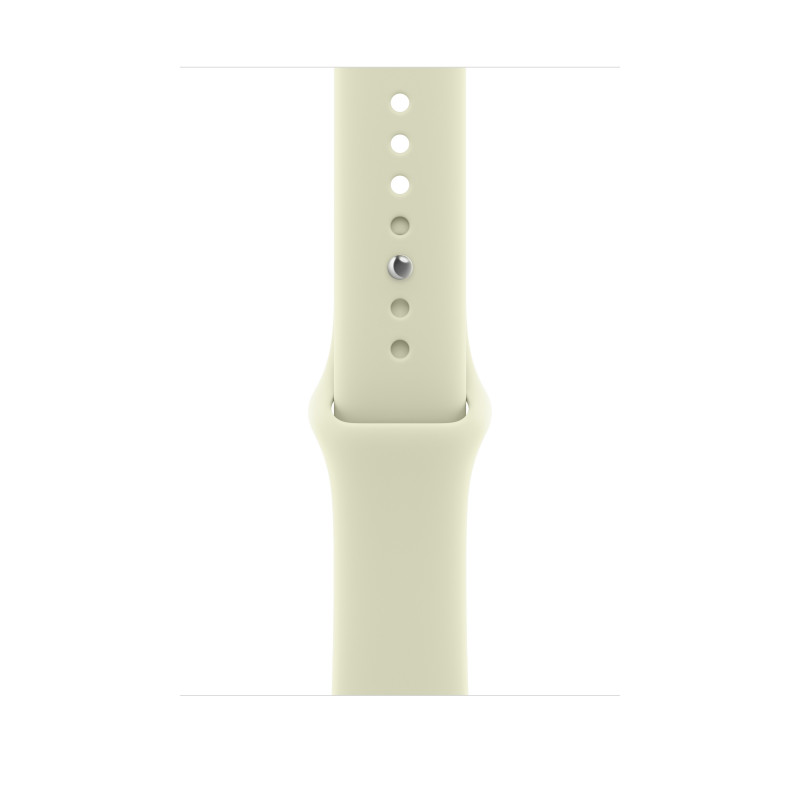 Apple MJW14ZM/A Apple Watch Sportarmband, 46 mm, Zartes Agavengrün, M/L