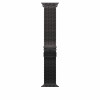 Apple MK0Q4ZM/A Apple Watch Titan Milanaise Armband, 49 mm, Titan Schwarz, Large