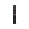 Apple MK0Q4ZM/A Apple Watch Titan Milanaise Armband, 49 mm, Titan Schwarz, Large