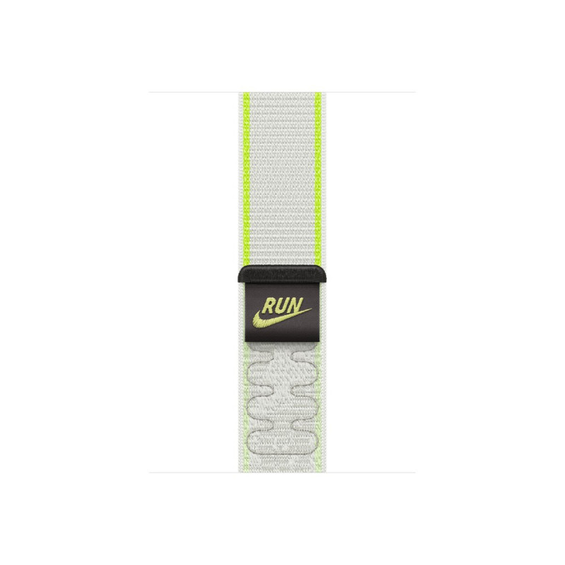 Apple Nike Sport Loop Armband für Apple Watch 46 mm, Essential White, MKV14ZM/A