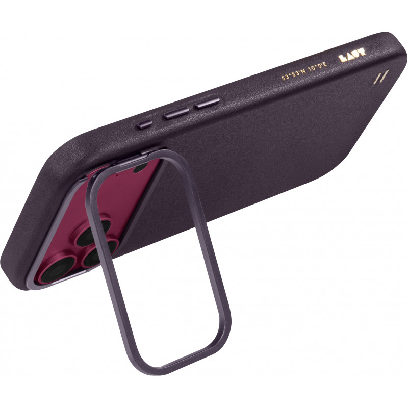 LAUT Lux Edge Hülle für Apple iPhone 18 Pro Max / 17 Pro Max, MagSafe, deep plum