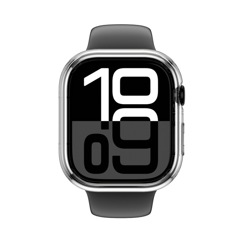 AmazingThing Minimal Case Schutzhülle für Apple Watch 46 mm, transparent