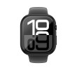 AmazingThing Radix Glass Schutzhülle für Apple Watch 42 mm, gehärtetes Glas, schwarz
