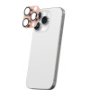 AmazingThing Aviation-Grade Alloy Kameralinsenschutz aus gehärtetem Glas für iPhone 16 Pro / 16 Pro Max, Roségold