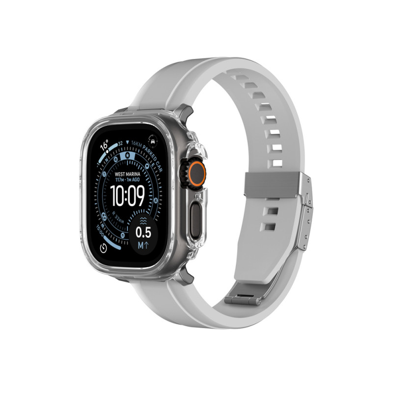 AmazingThing Minimal Schutzhülle für Apple Watch Ultra 3 / Ultra 4 49 mm, transparent