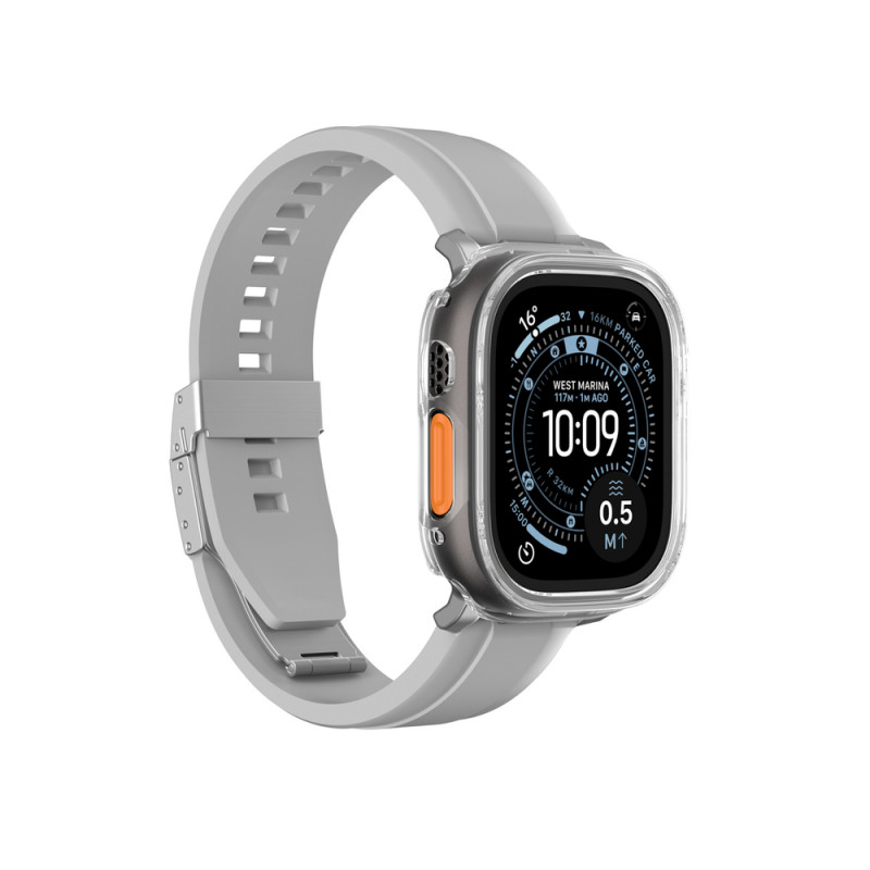 AmazingThing Minimal Schutzhülle für Apple Watch Ultra 3 / Ultra 4 49 mm, transparent