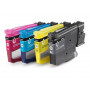 Brother LC527XLVAL Tintenpatronen-Value-Pack (4 Stück), hohe Ergiebigkeit, Schwarz, Gelb, Cyan, Magenta