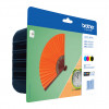 Brother LC129XLVALBP Tintenpatronen-Value-Pack (4 Stück), Schwarz, Cyan, Magenta, Gelb, Blisterverpackung