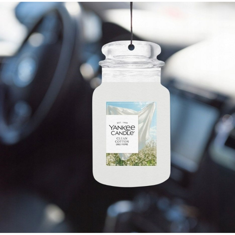Yankee Candle Clean Cotton Auto-Lufterfrischer zum Aufhängen