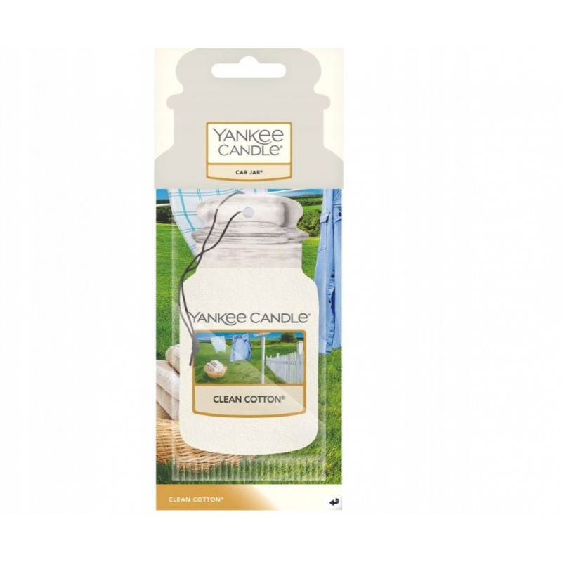 Yankee Candle Clean Cotton Auto-Lufterfrischer zum Aufhängen