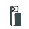 Mujjo Troubadour modulare Lederhülle für Apple iPhone 18 Pro / 17 Pro, MagSafe, obsidiangrün