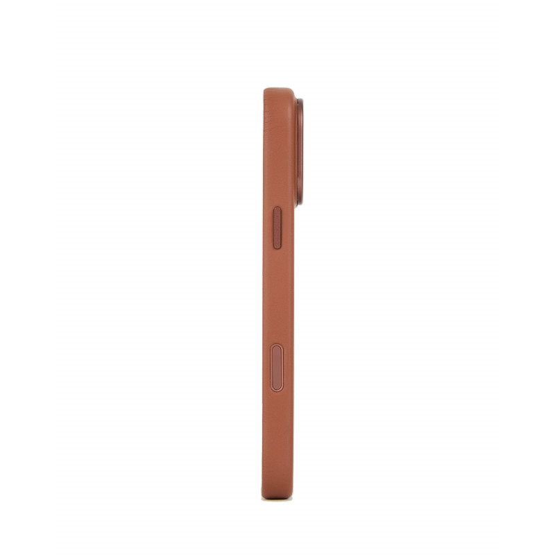 Mujjo Troubadour Lederhülle für Apple iPhone 18 Pro Max / 17 Pro Max, MagSafe, hellbraun