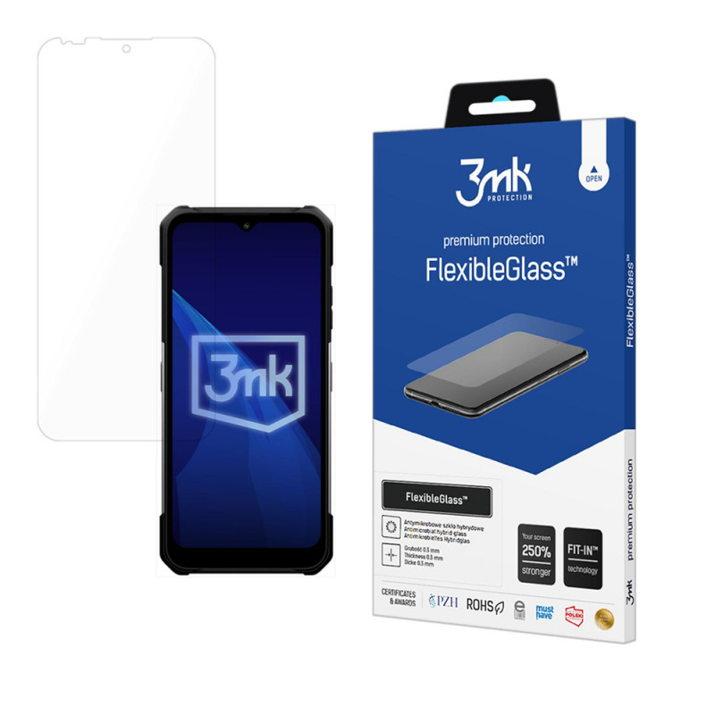 3MK FlexibleGlass Hybridglas-Displayschutz für MyPhone Hammer Construction 2 5G