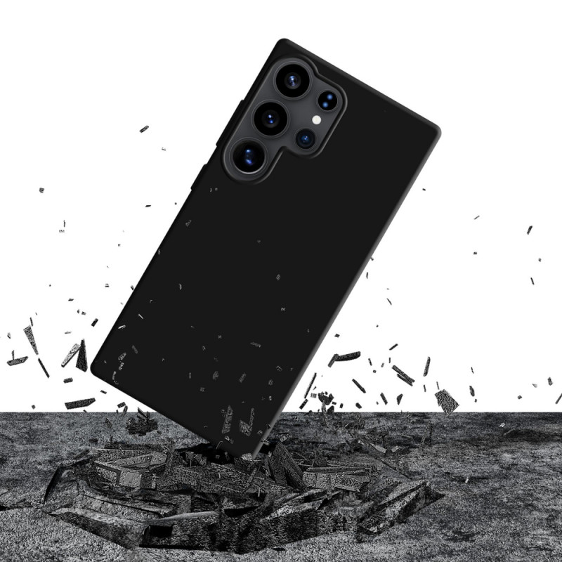 3MK Silicone Case Silikonhülle für Samsung Galaxy S25 Ultra, schwarz
