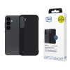3mk Just20g Matt Case Hülle für Samsung Galaxy S25+, mattschwarz