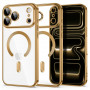 Tech-Protect Magflex MagSafe Hülle für Apple iPhone 17 Pro / 18 Pro, glänzendes Gold