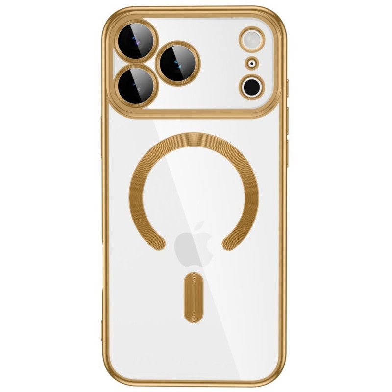 Tech-Protect Magflex MagSafe Hülle für Apple iPhone 17 Pro Max / 18 Pro Max, glänzendes Gold