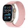 Tech-Protect Nylon Sport Armband für Apple Watch 44/45/46/49 mm, Hellrosa