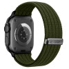 Tech-Protect Nylon Sport Armband für Apple Watch 44/45/46/49 mm, Dunkelgrün