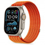 Tech-Protect Nylon Sport Armband für Apple Watch 44/45/46/49 mm, Orange